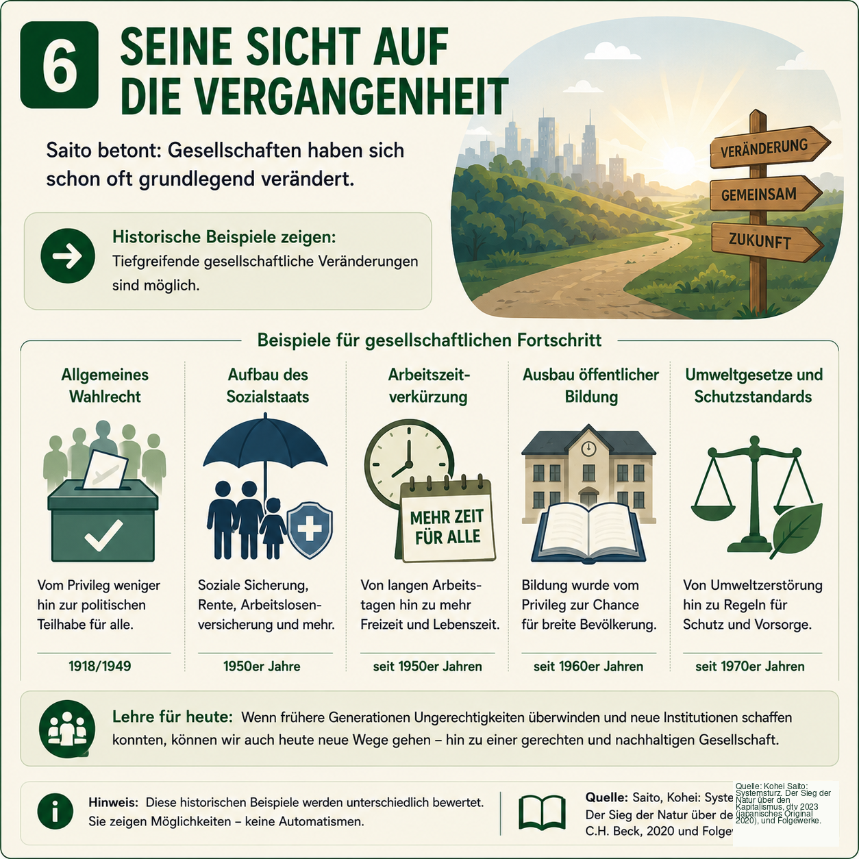 Schaubild 6 der Reihe „KOHEI SAITO: WOHLSTAND OHNE WACHSTUMSZWANG?“
