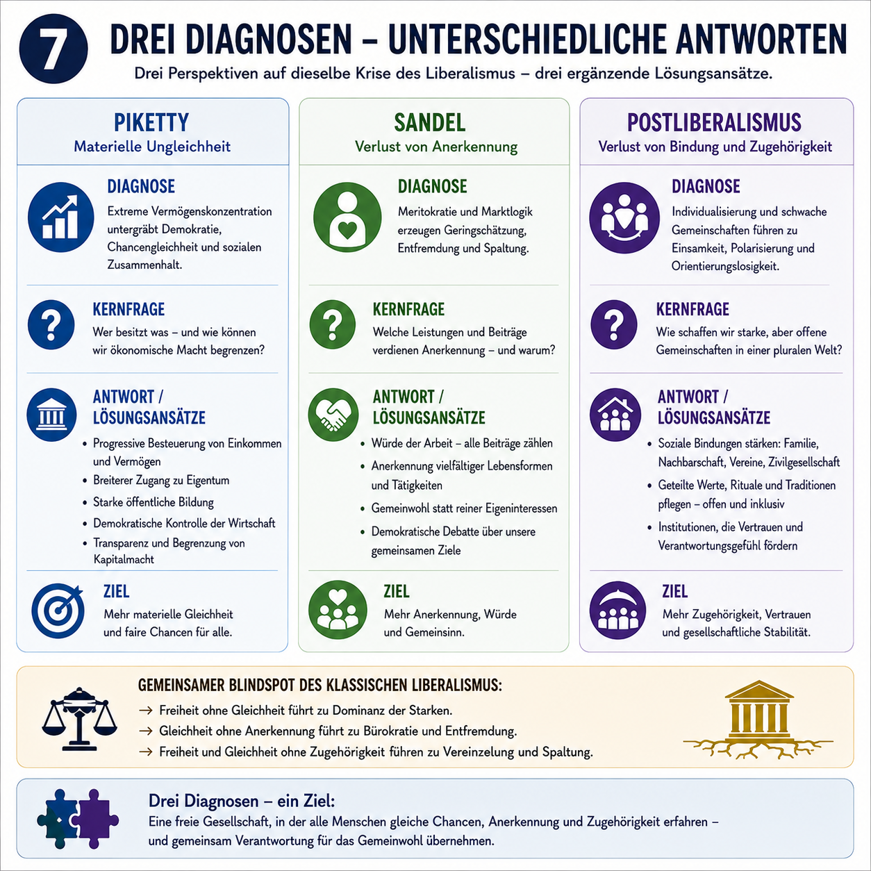 Schaubild 7 der Reihe „DREI PERSPEKTIVEN – EIN ZIEL: WAS BRAUCHT EINE FREIE GESELLSCHAFT?“