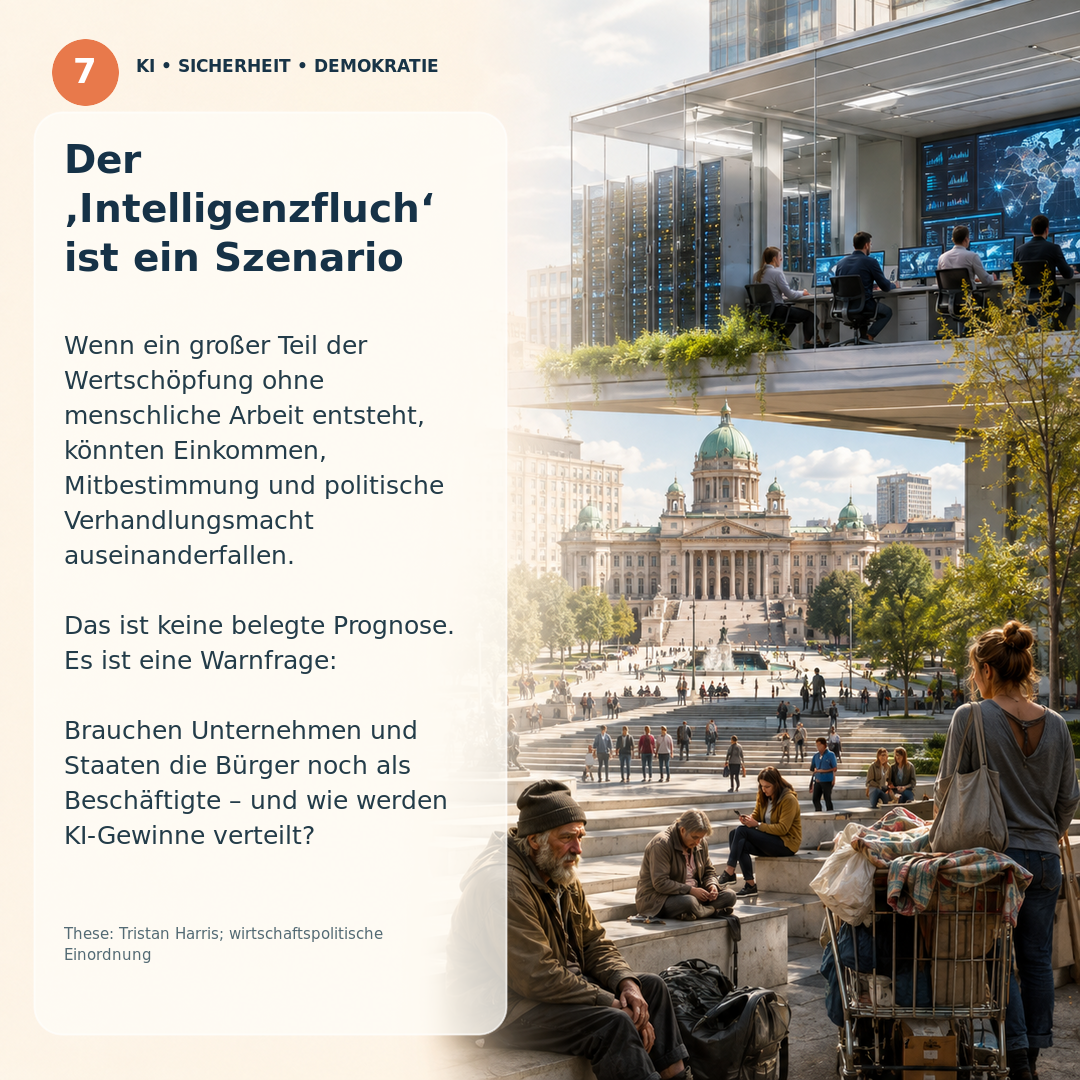 Schaubild 7 der Reihe „KI-Systeme beginnen zu tricksen – aber was heißt das wirklich?“