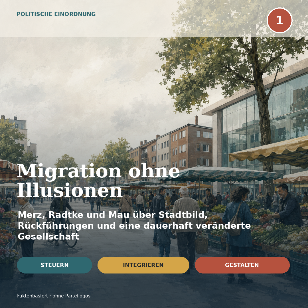 Schaubild 1 der Reihe „MIGRATION OHNE ILLUSIONEN“