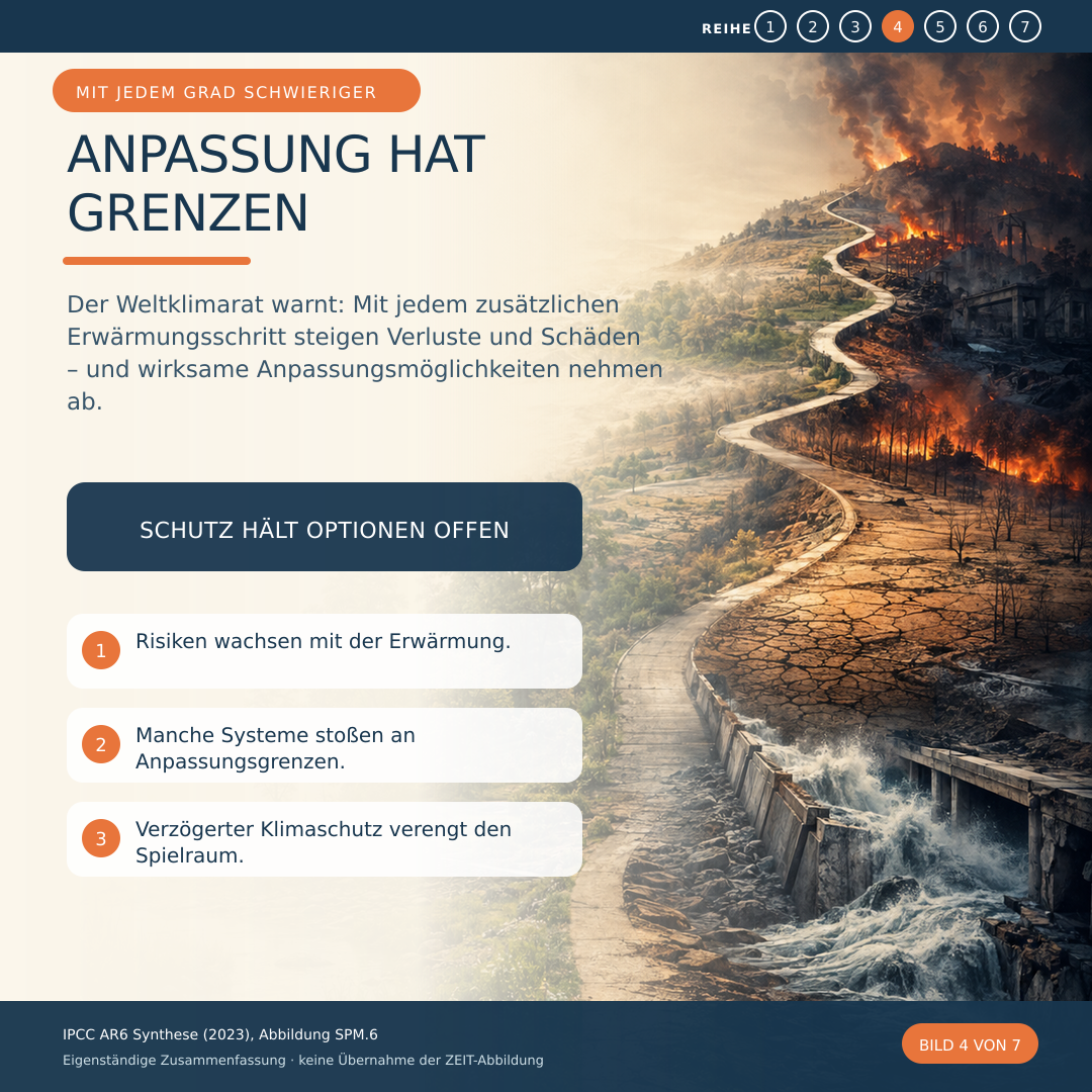 Schaubild 4 der Reihe „Klimaschutz Anpassung“