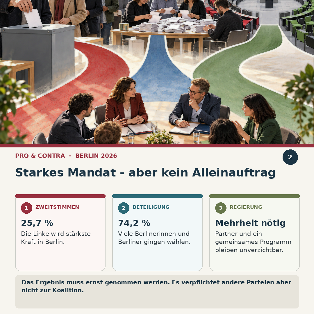 Schaubild 2 der Reihe „Die Linke in Berlin - regierungsfähig?“