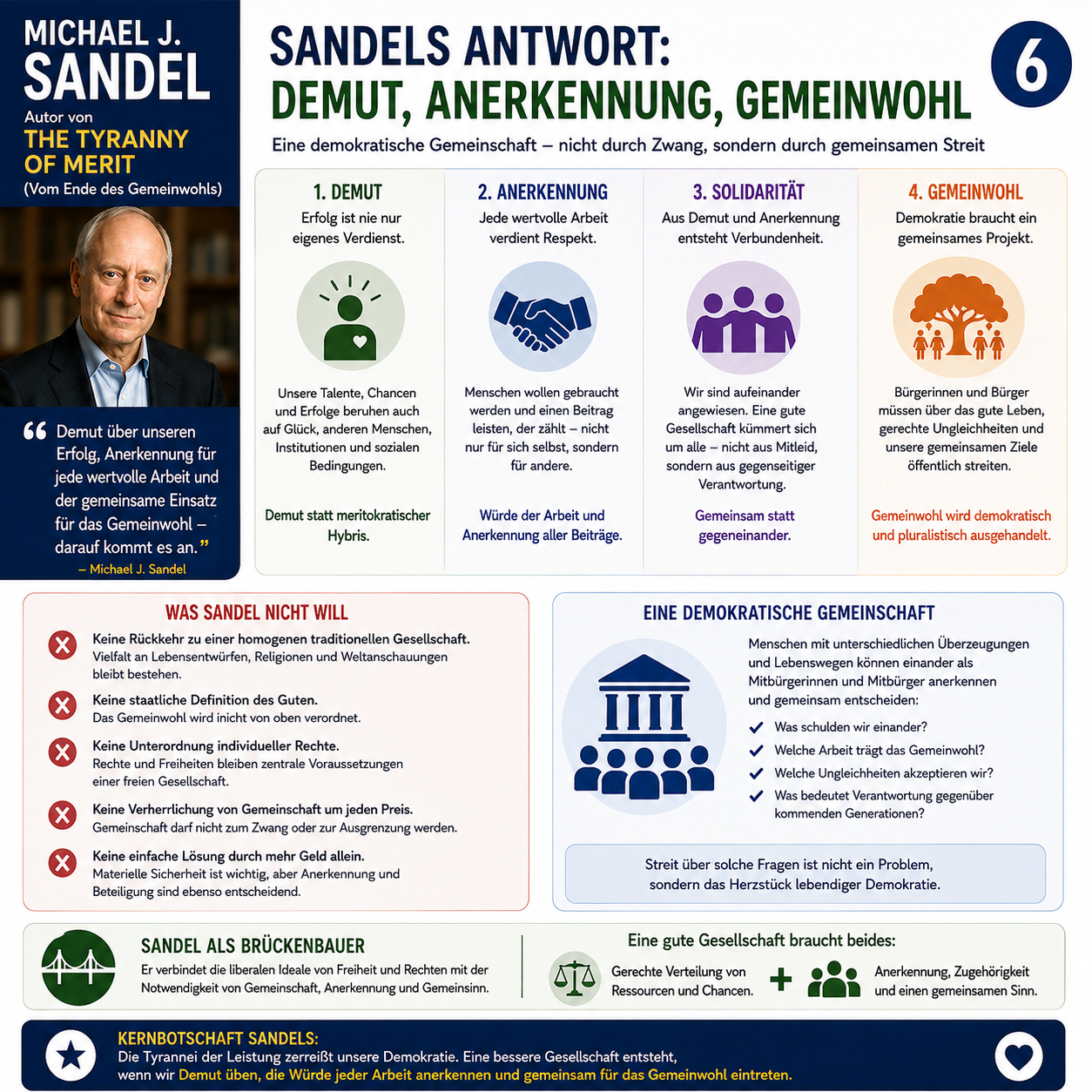 Schaubild 7 der Reihe „MICHAEL SANDEL: WARUM LEISTUNG ALLEIN KEINE GERECHTE GESELLSCHAFT SCHAFFT“