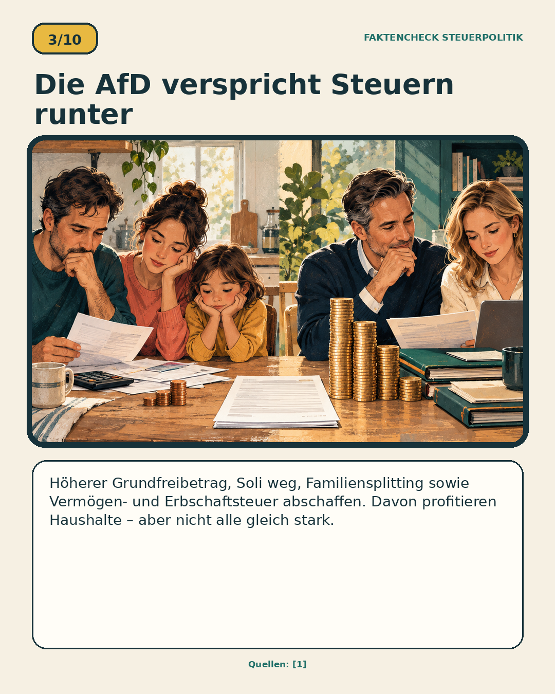 Schaubild 3 der Reihe „AfD Steuerpolitik und die persönliche Lage ihrer Wähler“