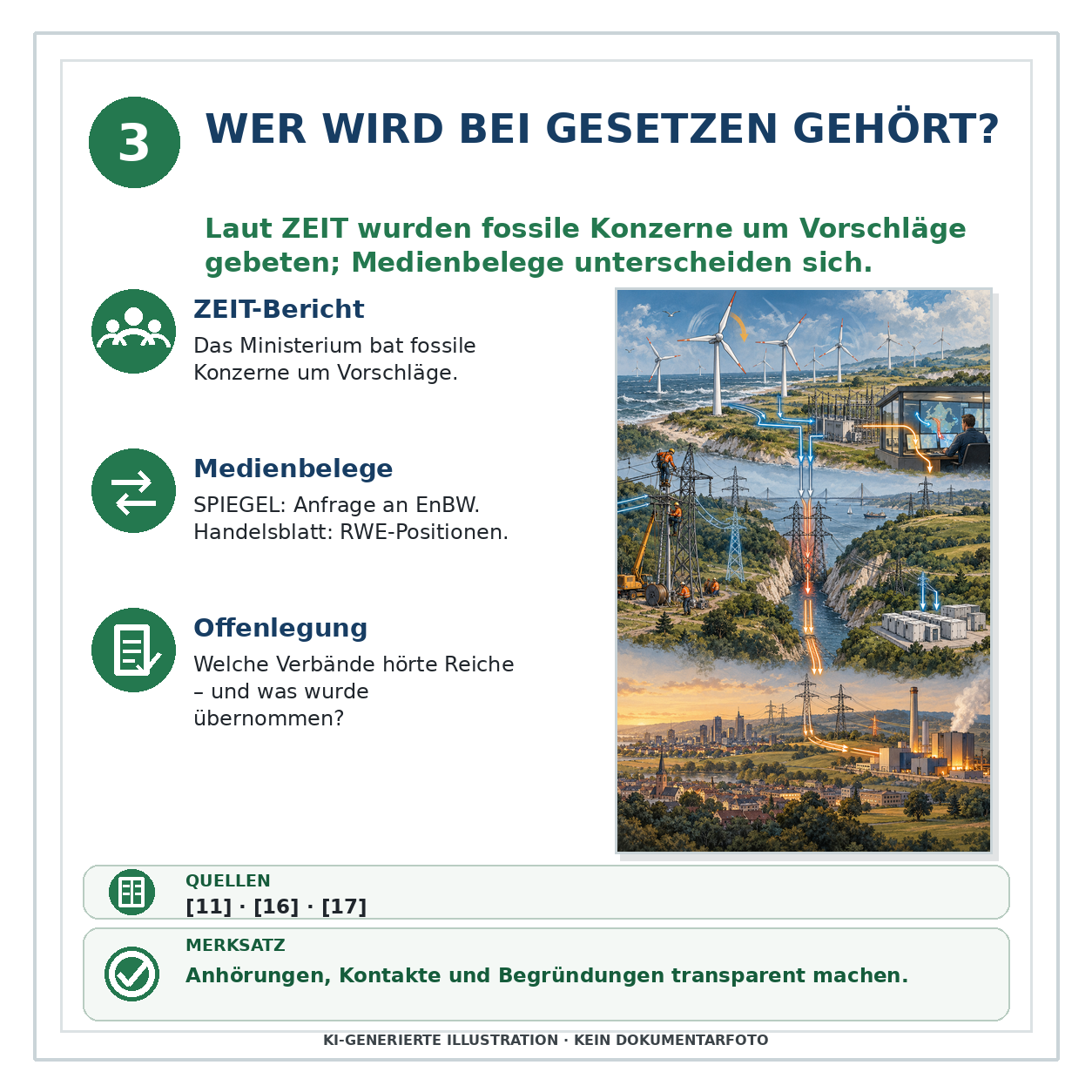 Schaubild 3 der Reihe „Katherina Reiche und die Energiepolitik: Wo die Kritik ansetzt“