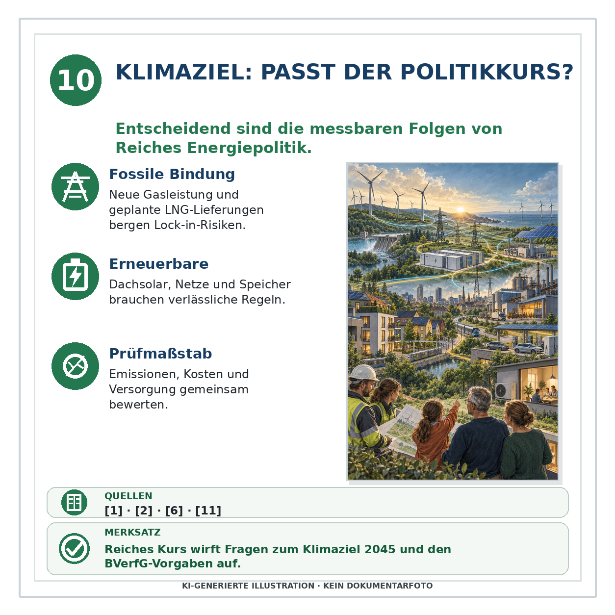 Schaubild 10 der Reihe „Katherina Reiche und die Energiepolitik: Wo die Kritik ansetzt“