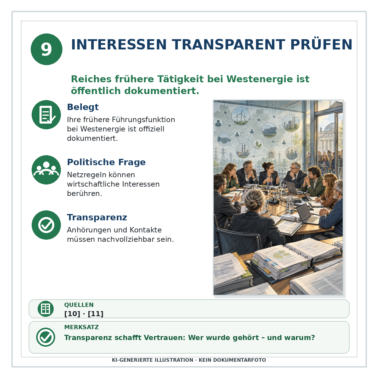 Schaubild 9 der Reihe „Katherina Reiche und die Energiepolitik: Wo die Kritik ansetzt“