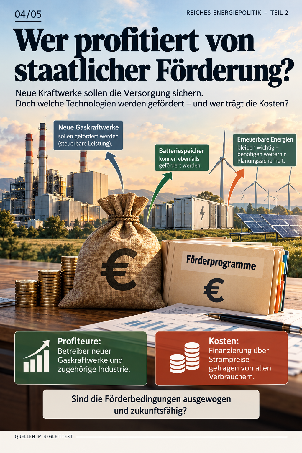 Schaubild 4 der Reihe „Reiches Energiepolitik – Teil 2: Wer trägt die Risiken, wer profitiert?“