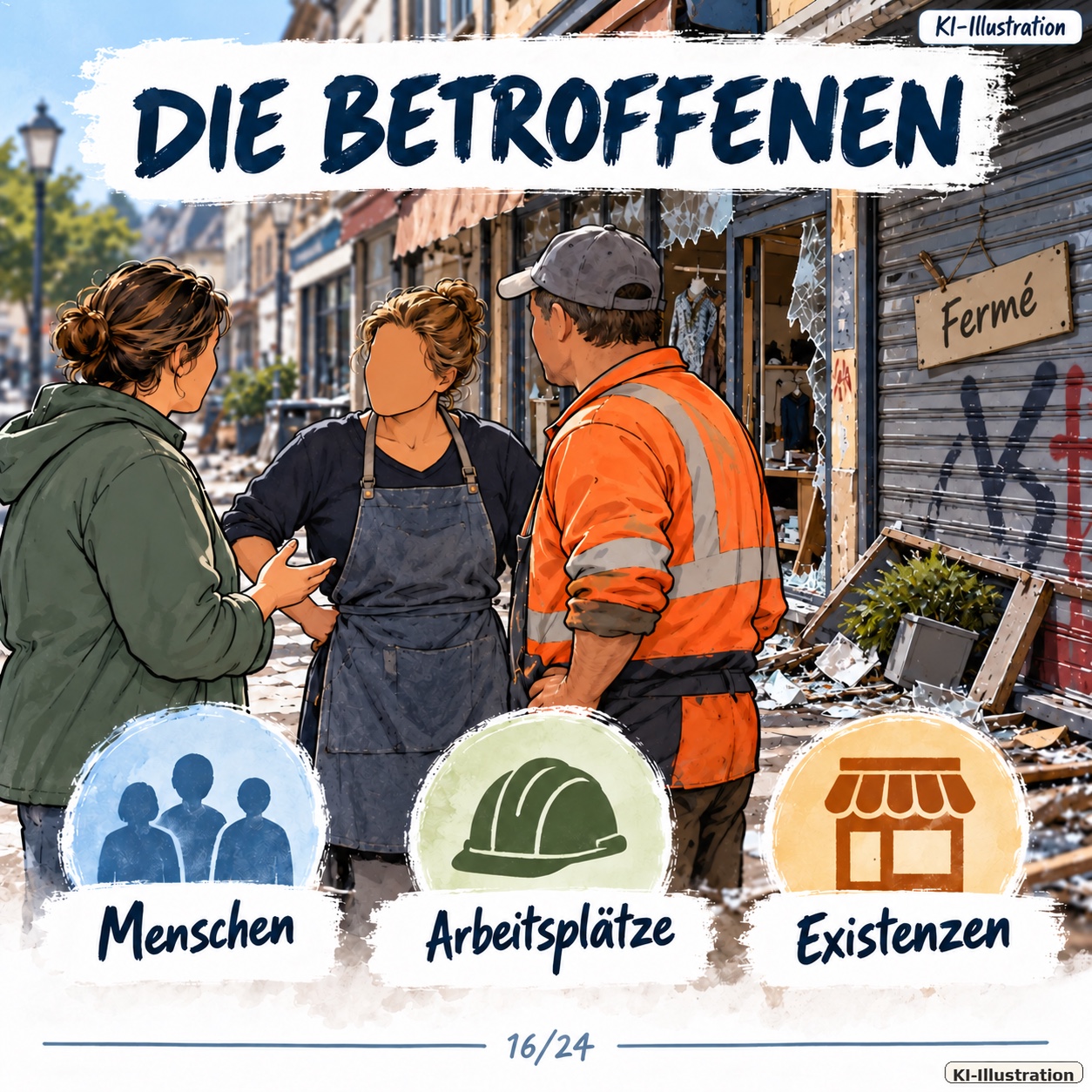 Schaubild 16 der Reihe „Cynthia Fleury: Gewalt, Protest und Demokratie“