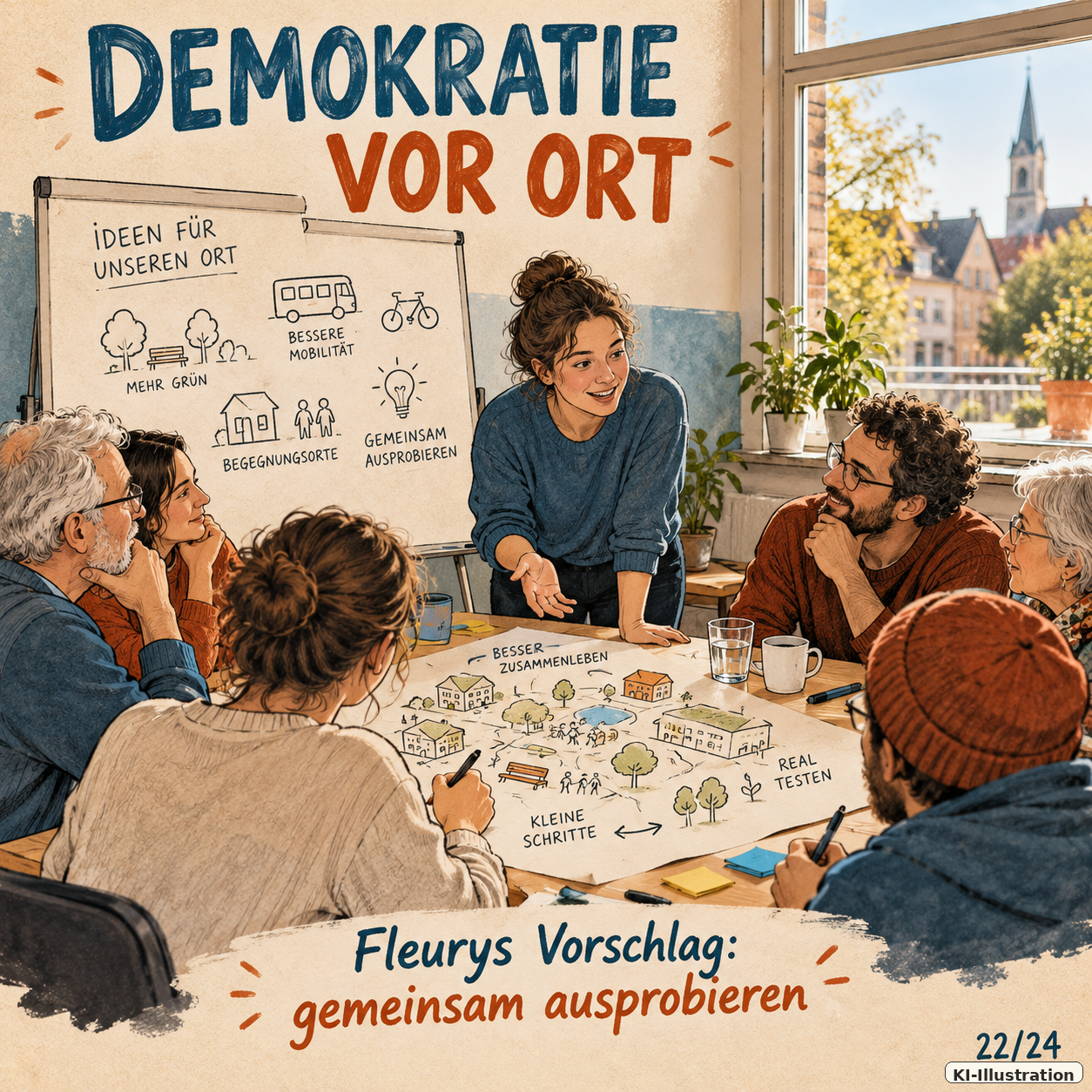Schaubild 22 der Reihe „Cynthia Fleury: Gewalt, Protest und Demokratie“