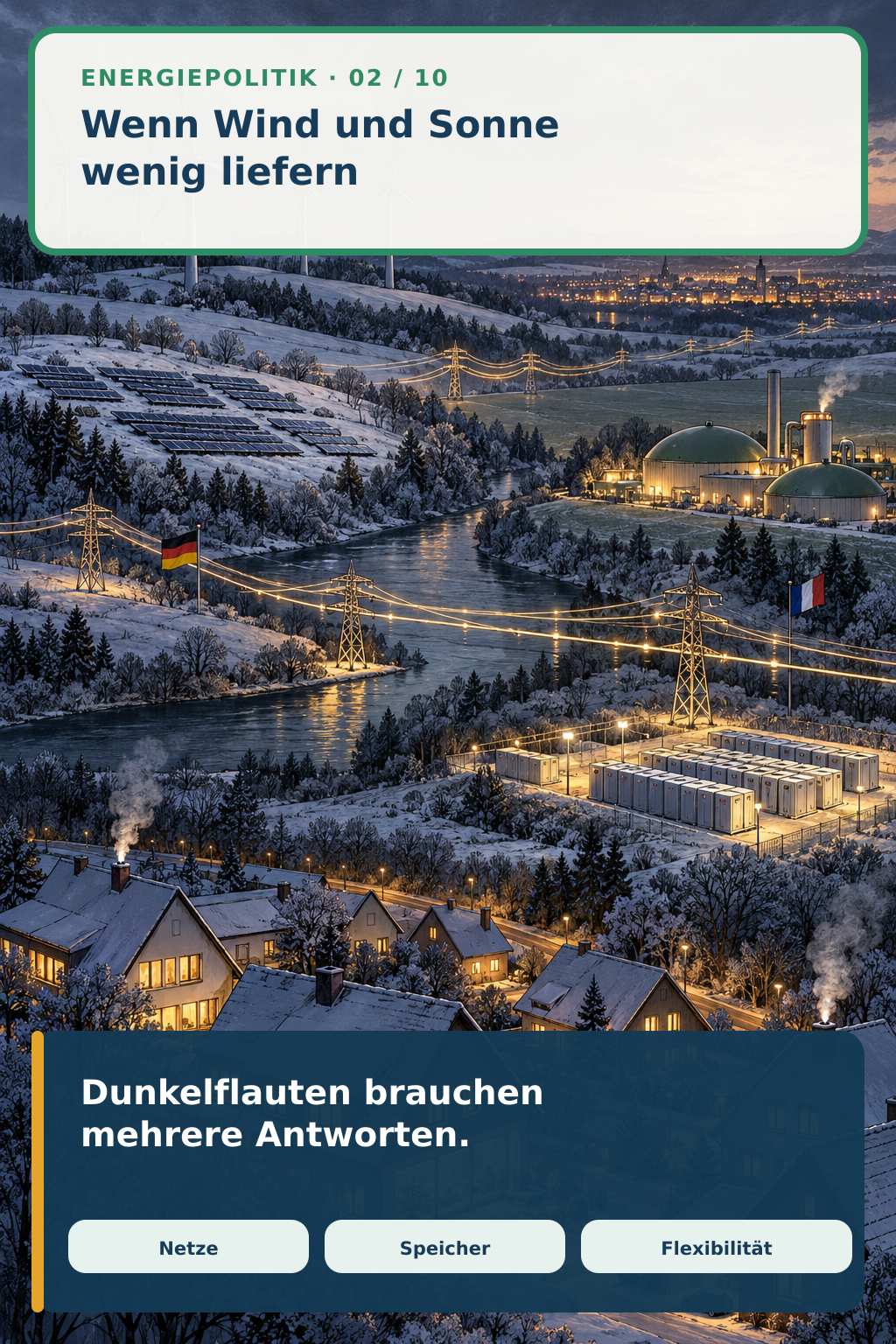 Schaubild 2 der Reihe „Katherina Reiche und die Energiepolitik: Ziele, Zielkonflikte, Belege“