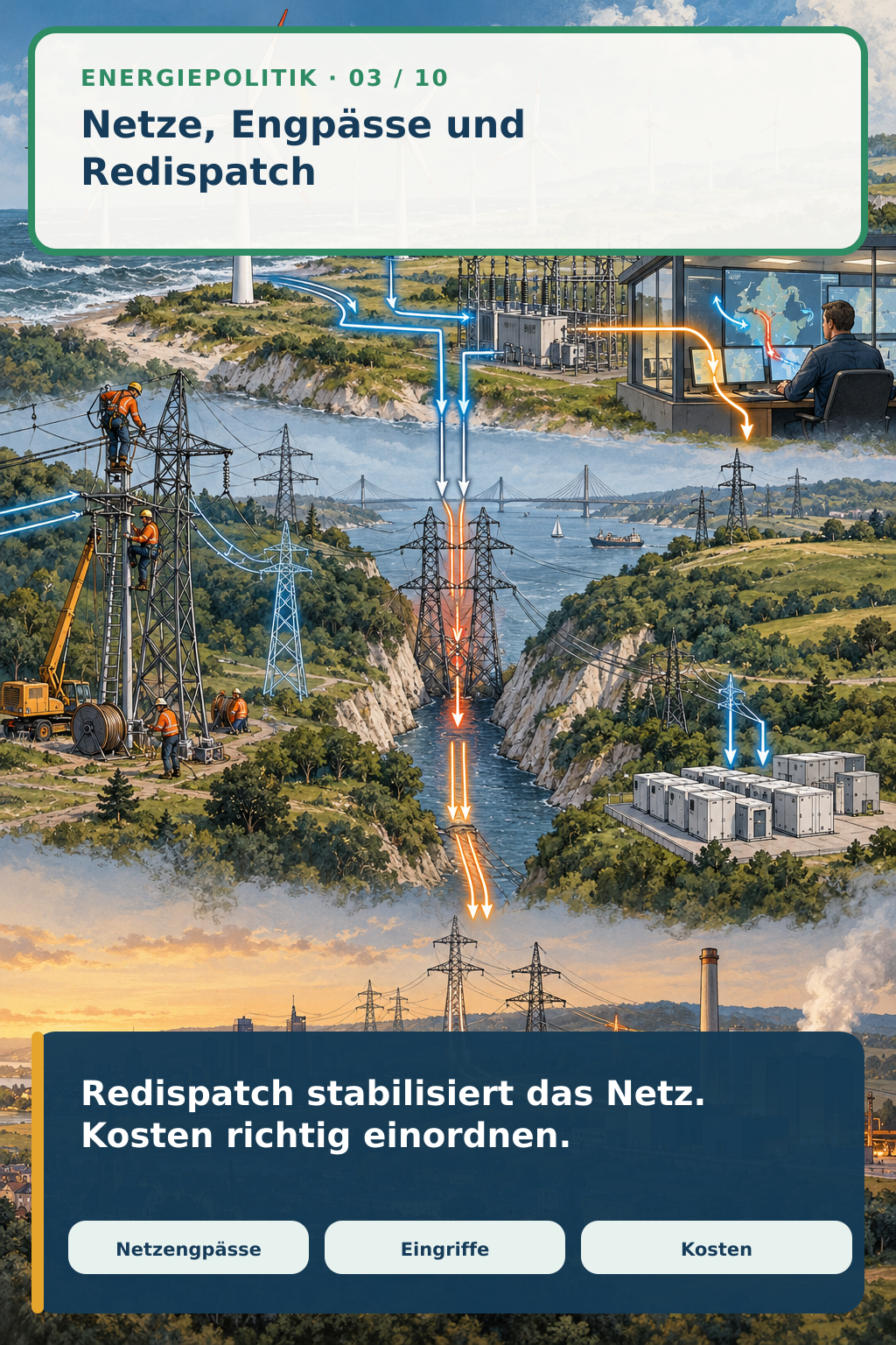 Schaubild 3 der Reihe „Katherina Reiche und die Energiepolitik: Ziele, Zielkonflikte, Belege“